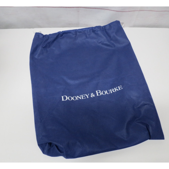 Dooney & Bourke Florentine Leather Large Cassidy Hobo Shoulder Bag Brown/Gray - Picture 12 of 15